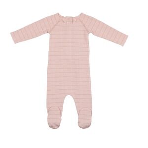 Manière Baby Raglan Sleeve Footie and Knot Beanie